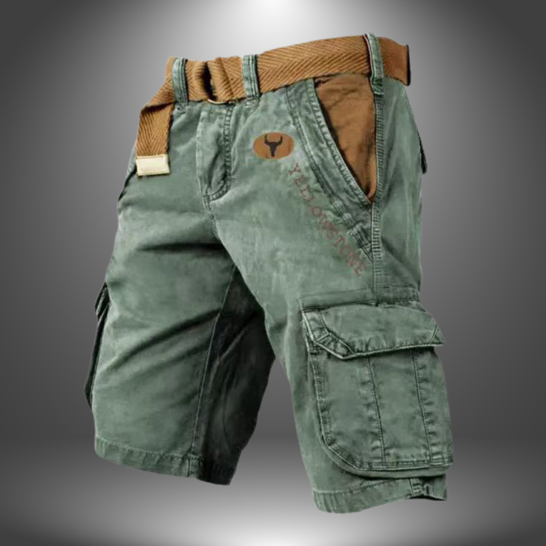 Luca | Handgemaakte cargo short voor heren