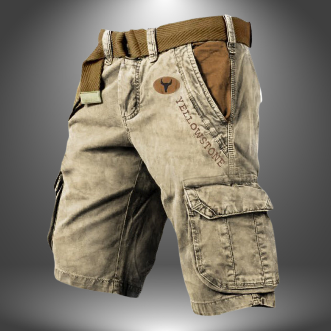 Luca | Handgemaakte cargo short voor heren