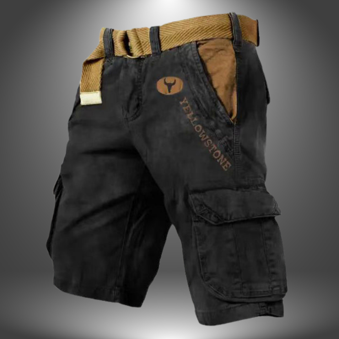 Luca | Handgemaakte cargo short voor heren