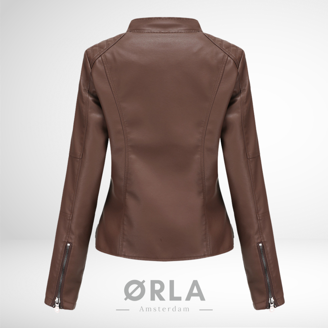 Sienna™ - Luxe Leren Jas