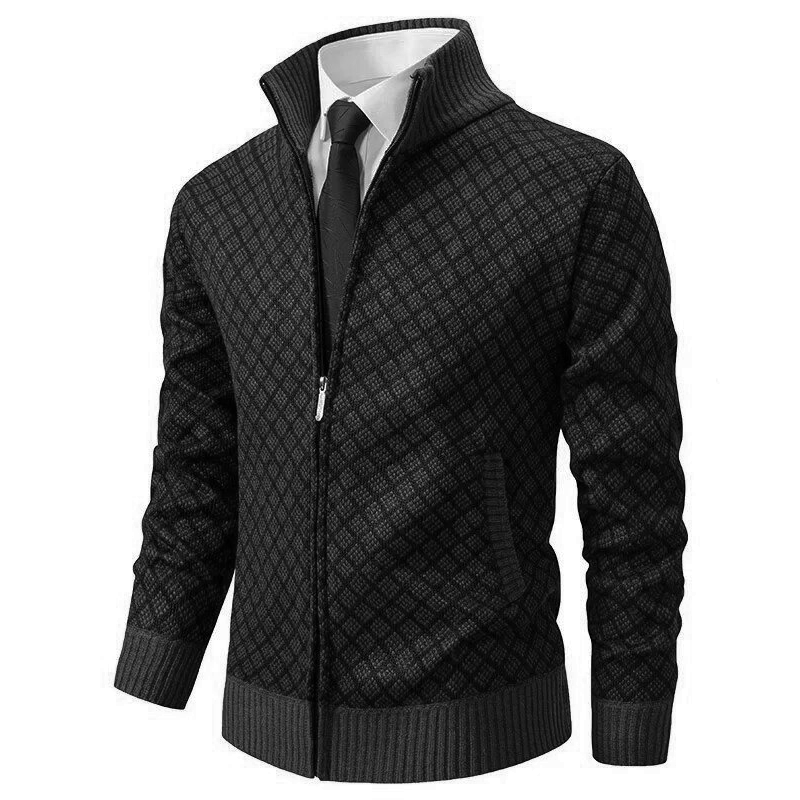 Govert | Jacquard Cardigan voor Heren