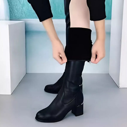 MARIANA™ | LEREN ORTHOPEDISCHE LAARZEN