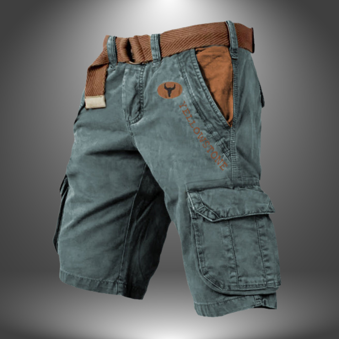 Luca | Handgemaakte cargo short voor heren