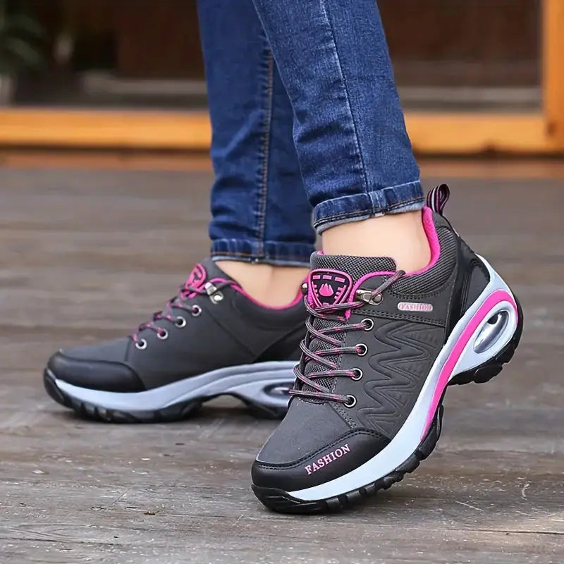 TREKS™ | DAMESSUEDE PLATEAU WANDELSCHOENEN