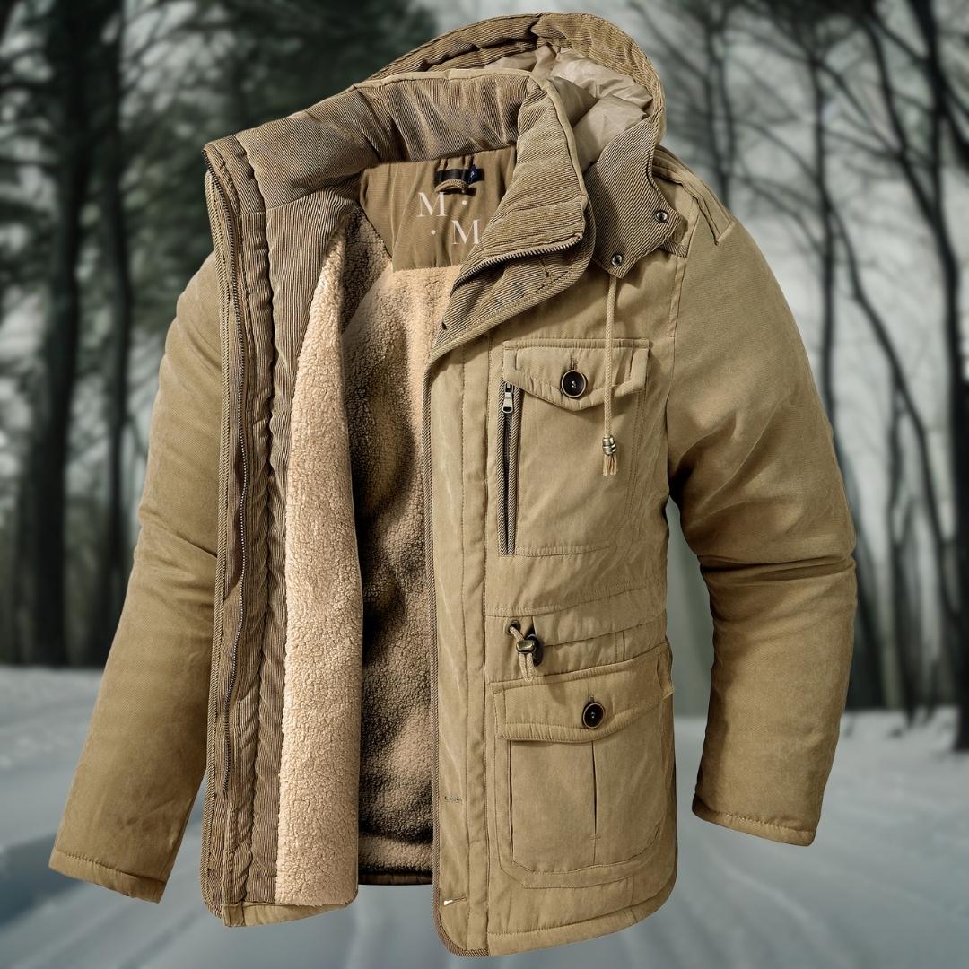 Aldert | Warme Parka-jas voor Heren met Capuchon