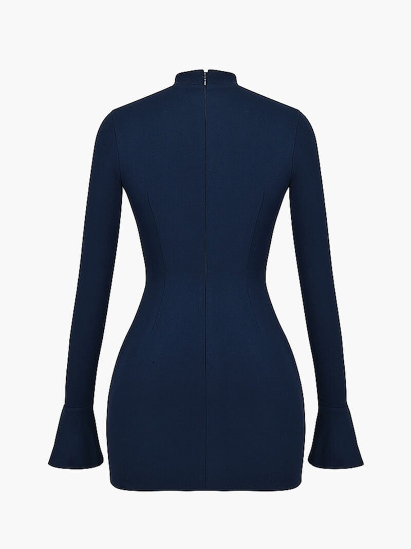ADORA™ | NAUWSLUITENDE JURK MET STRETCH