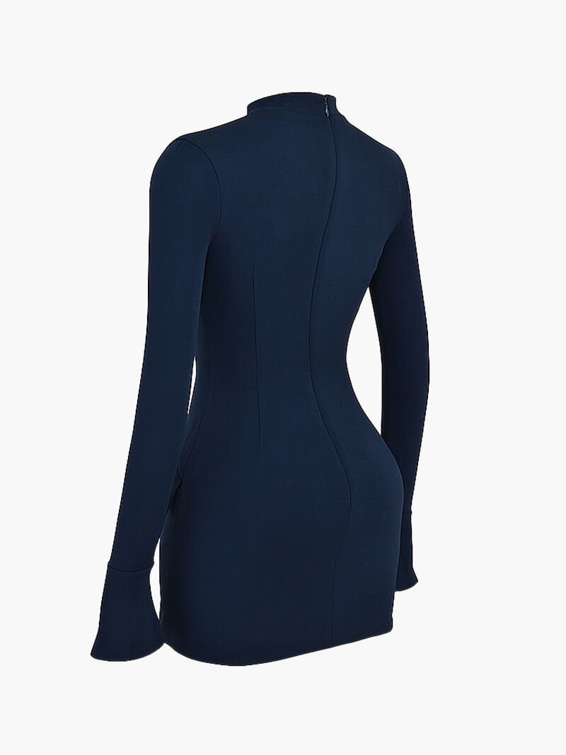 ADORA™ | NAUWSLUITENDE JURK MET STRETCH