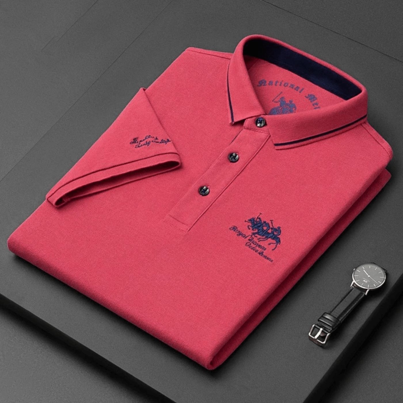 Valerio™ – Elegante Polo van Hoogwaardige Stoffen