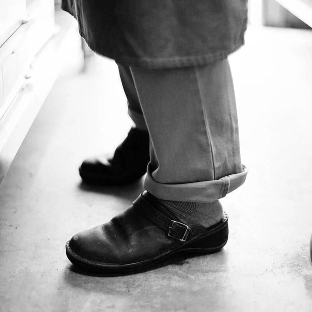 Elco | Heren Leren Pantoffels