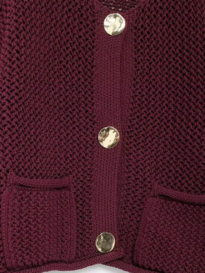 ANNE™ | GEBREIDE VEST