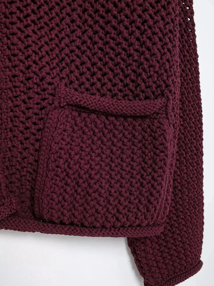 ANNE™ | GEBREIDE VEST