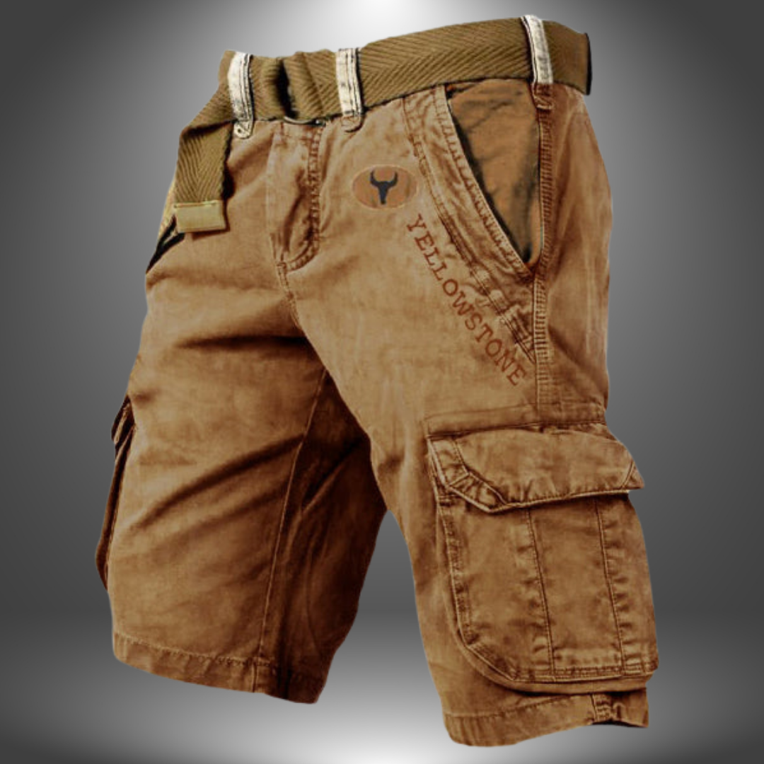 Luca | Handgemaakte cargo short voor heren