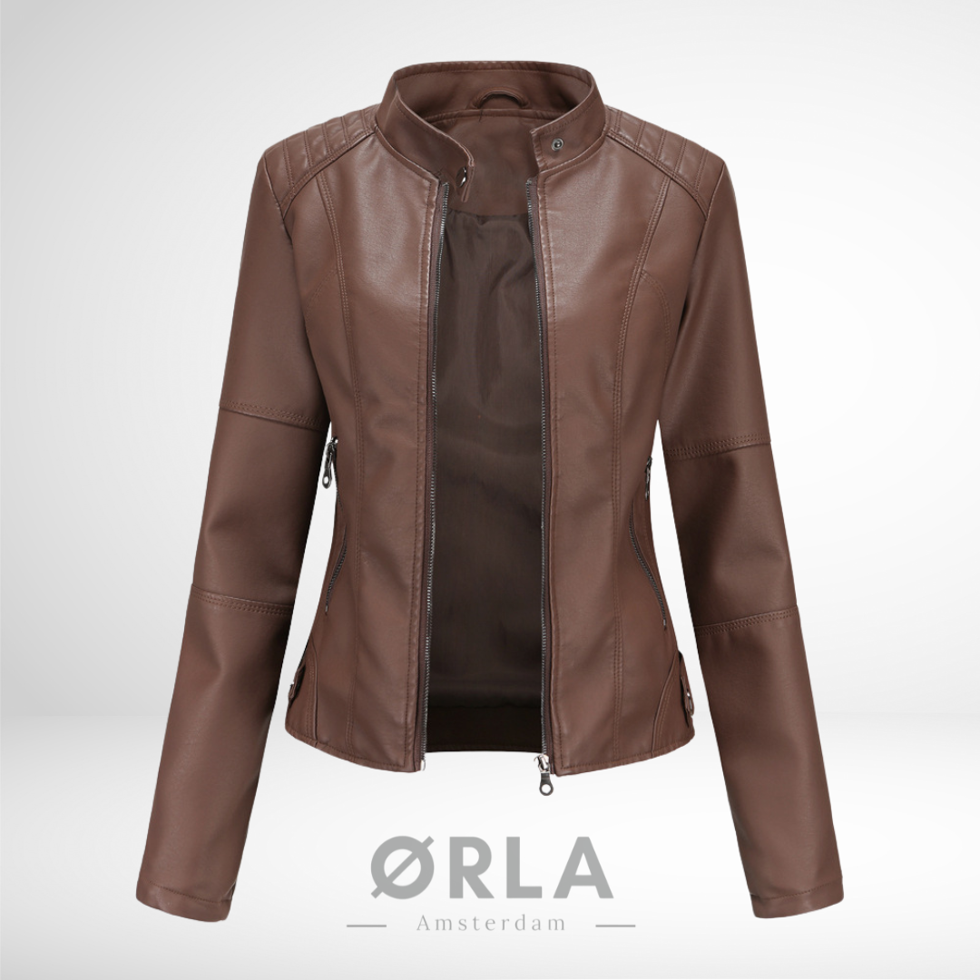 Sienna™ - Luxe Leren Jas