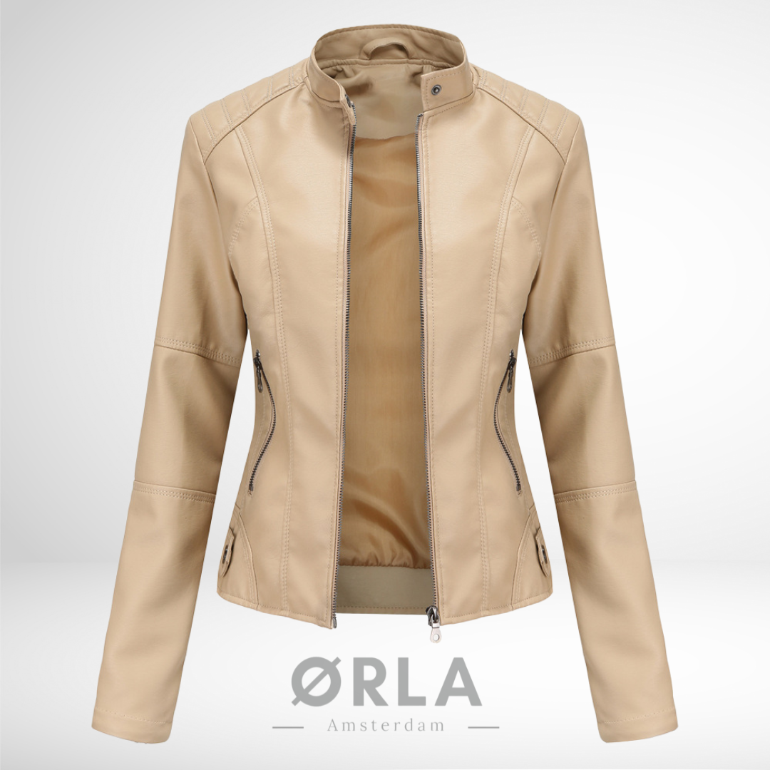 Sienna™ - Luxe Leren Jas