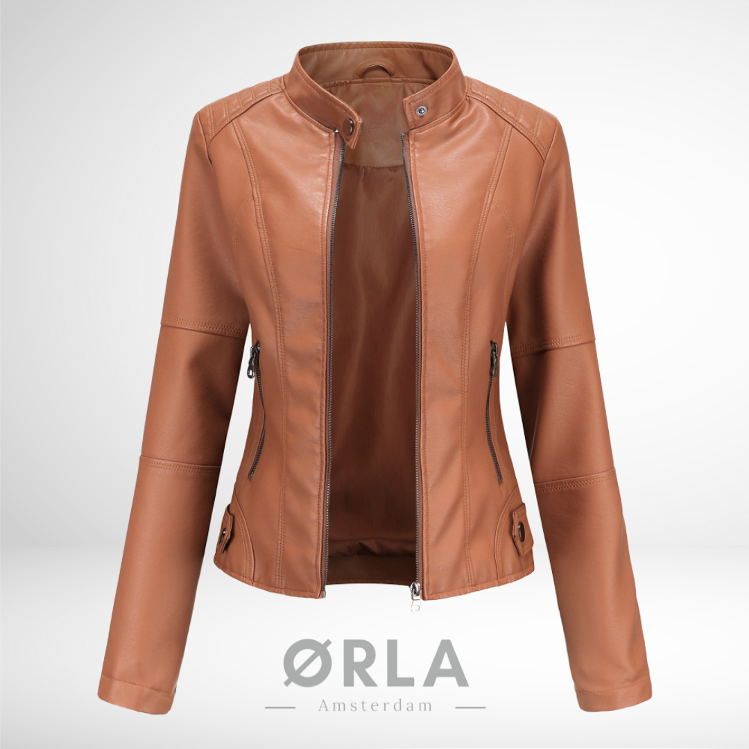 Sienna™ - Luxe Leren Jas
