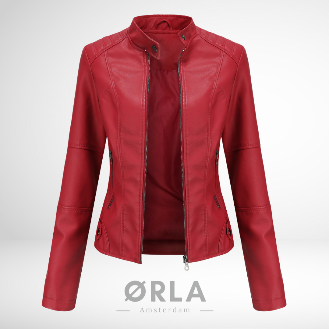 Sienna™ - Luxe Leren Jas