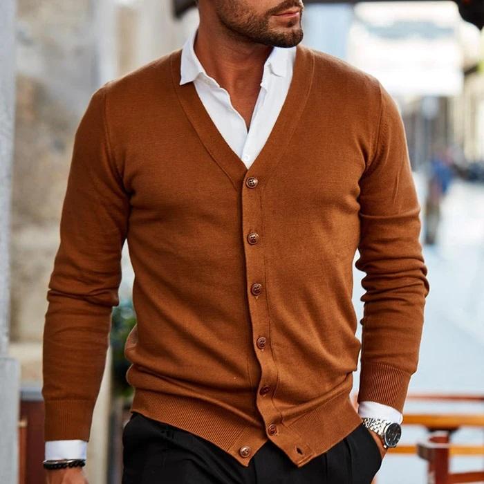 Bertan | Casual Cardigan Voor Heren