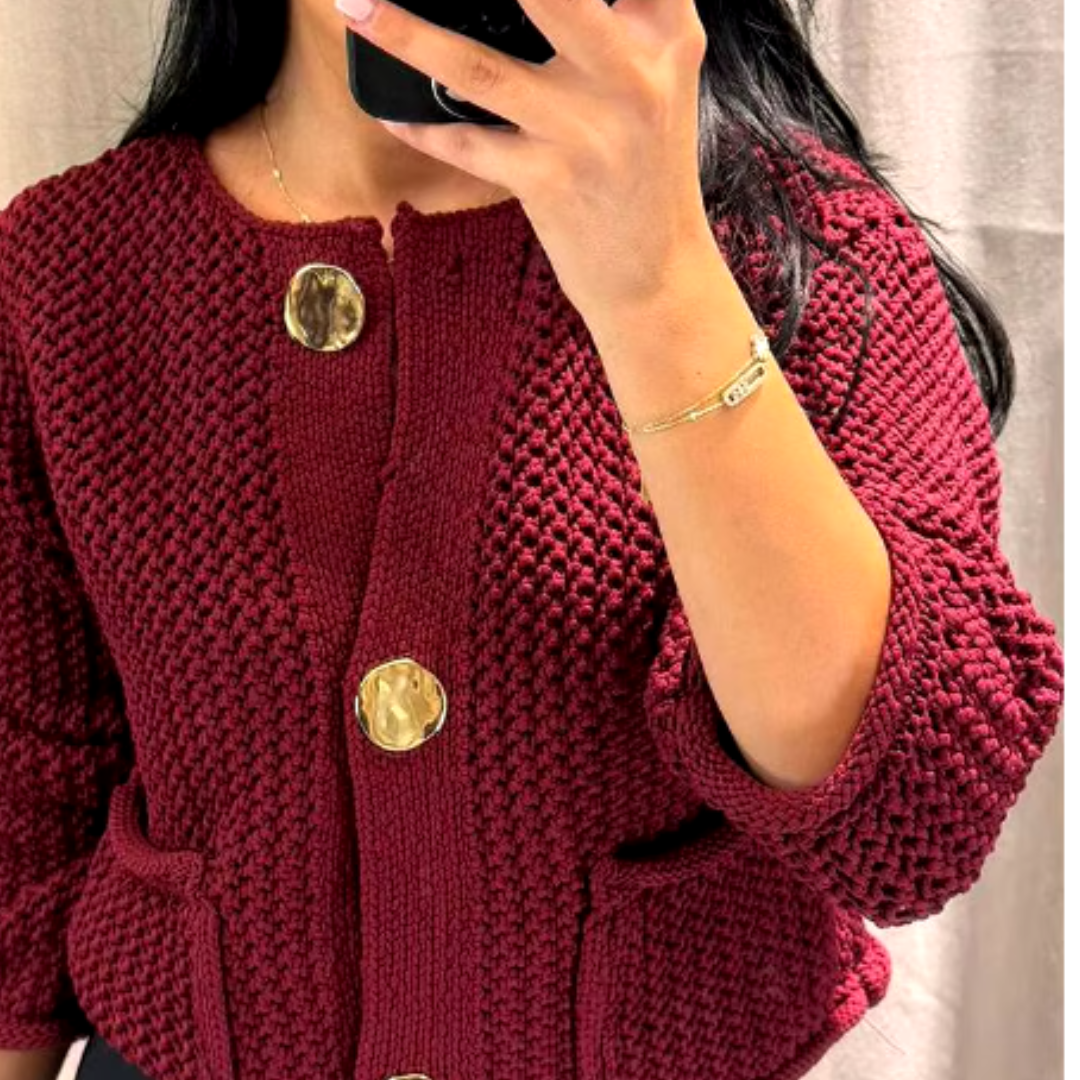 ANNE™ | GEBREIDE VEST