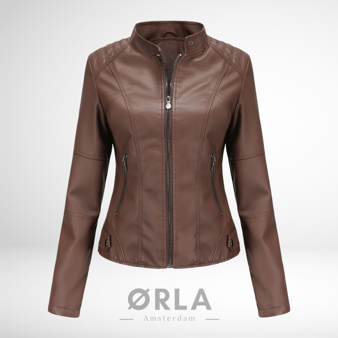 Sienna™ - Luxe Leren Jas