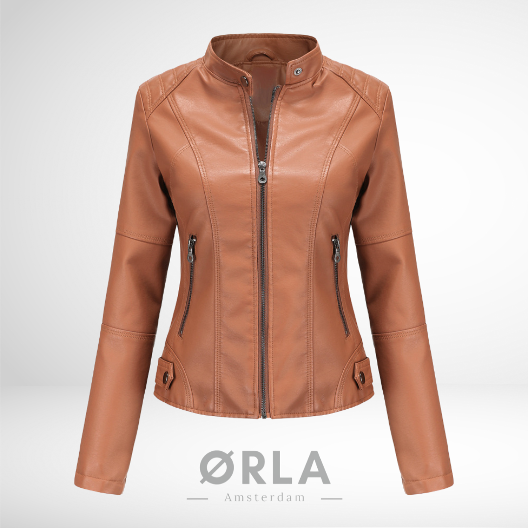 Sienna™ - Luxe Leren Jas
