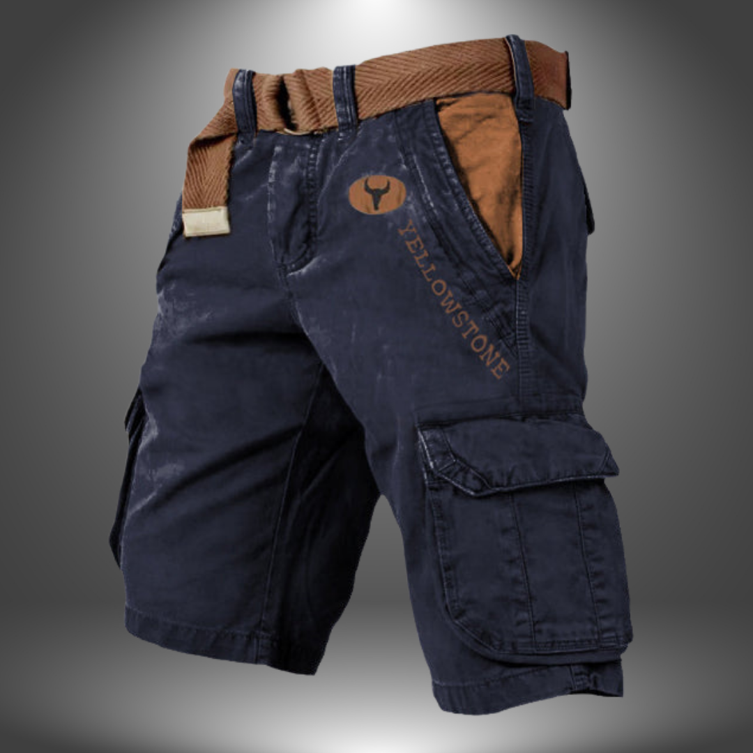 Luca | Handgemaakte cargo short voor heren