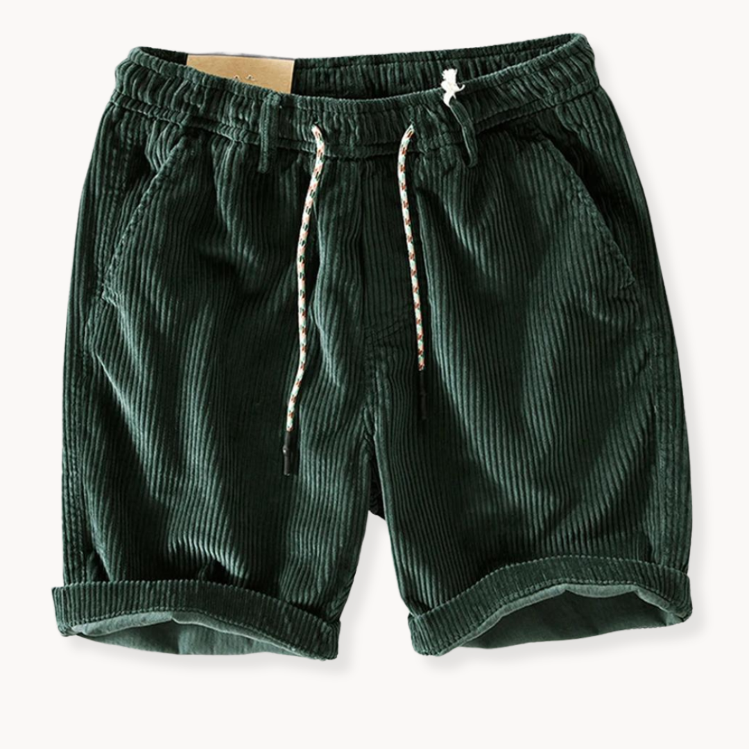 IMMANUEL – Verstelbare cordshorts