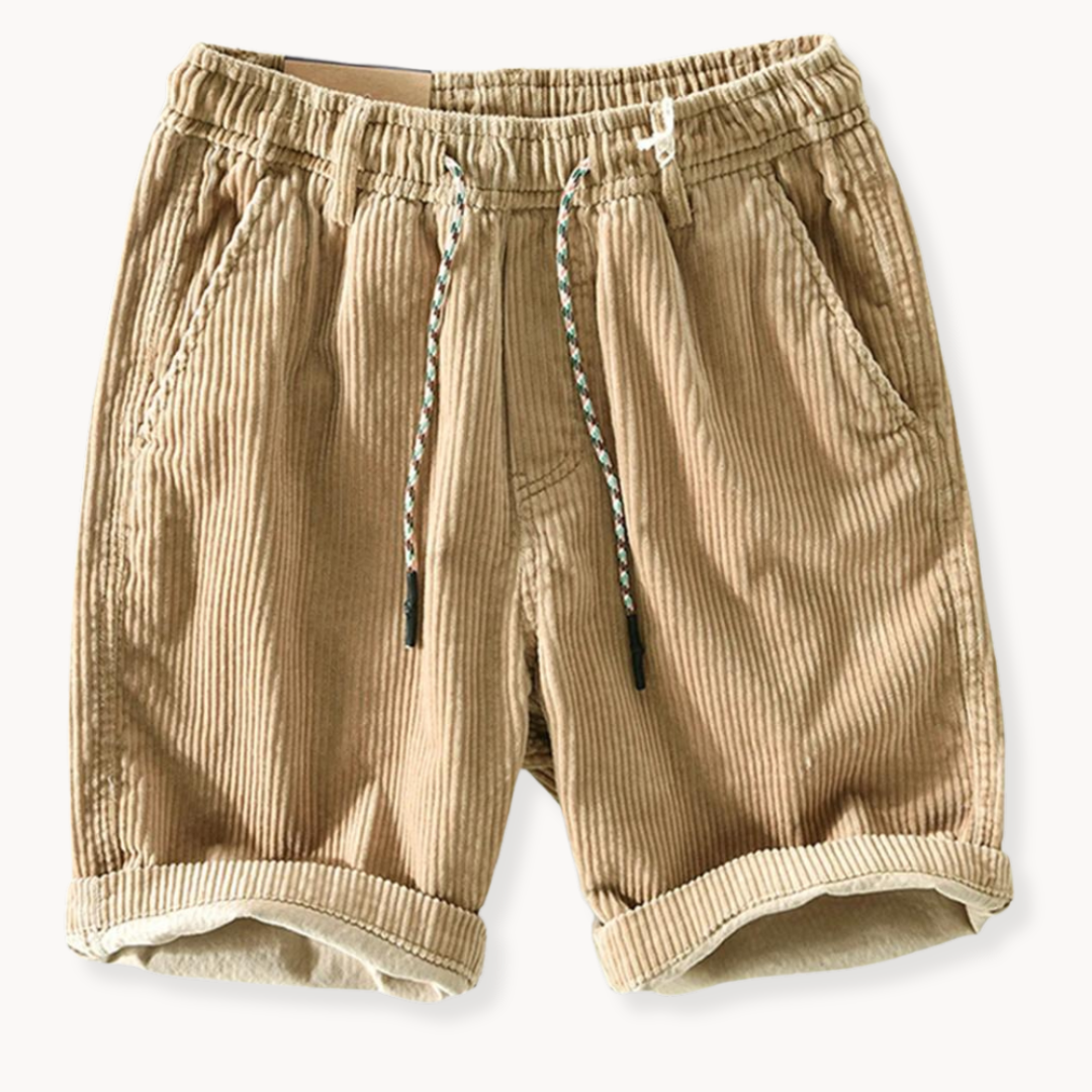 IMMANUEL – Verstelbare cordshorts