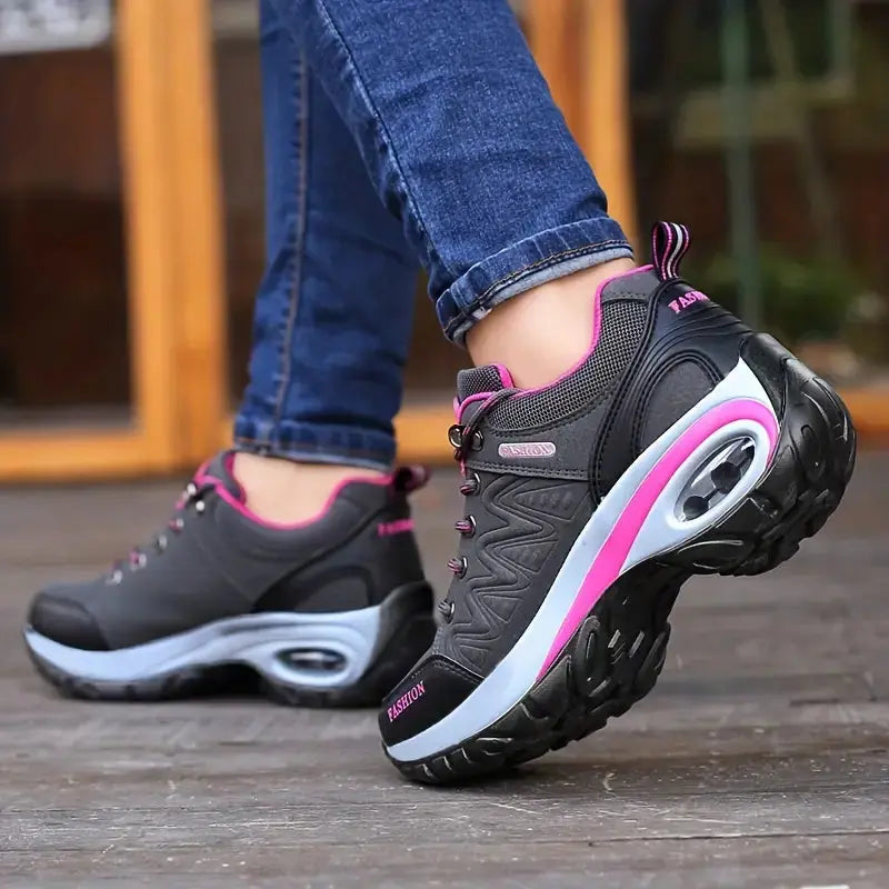 TREKS™ | DAMESSUEDE PLATEAU WANDELSCHOENEN