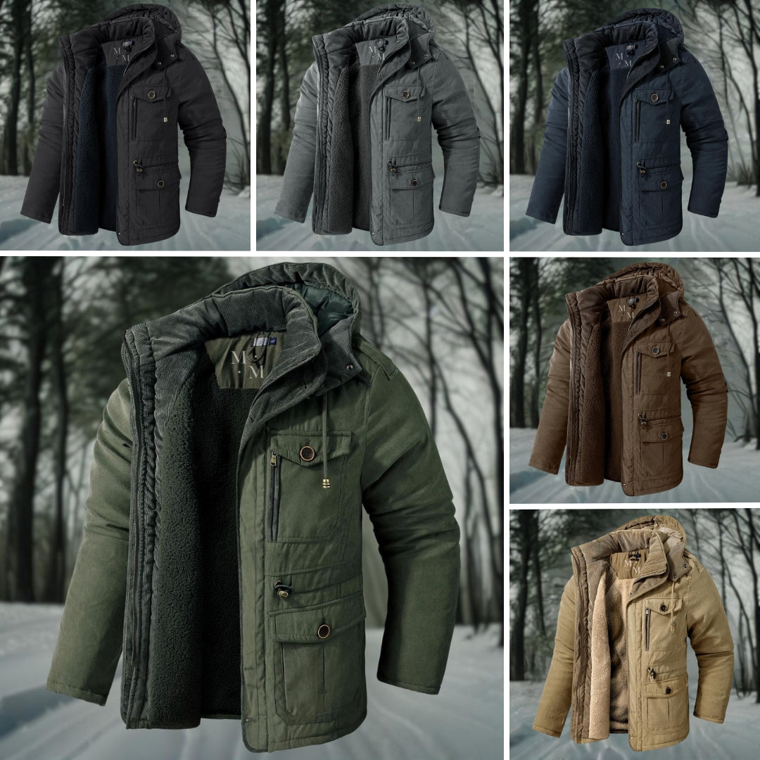 Aldert | Warme Parka-jas voor Heren met Capuchon