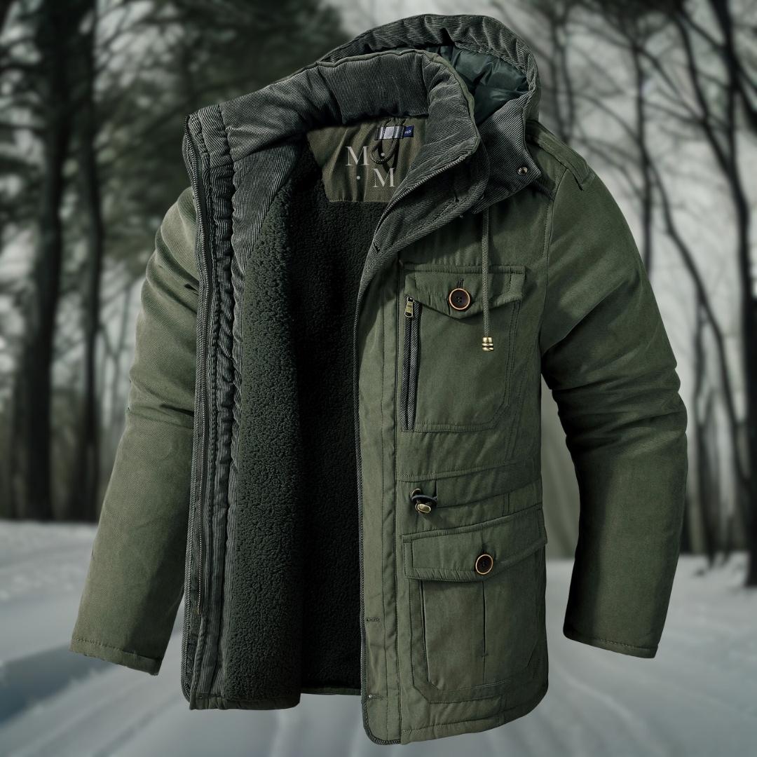 Aldert | Warme Parka-jas voor Heren met Capuchon