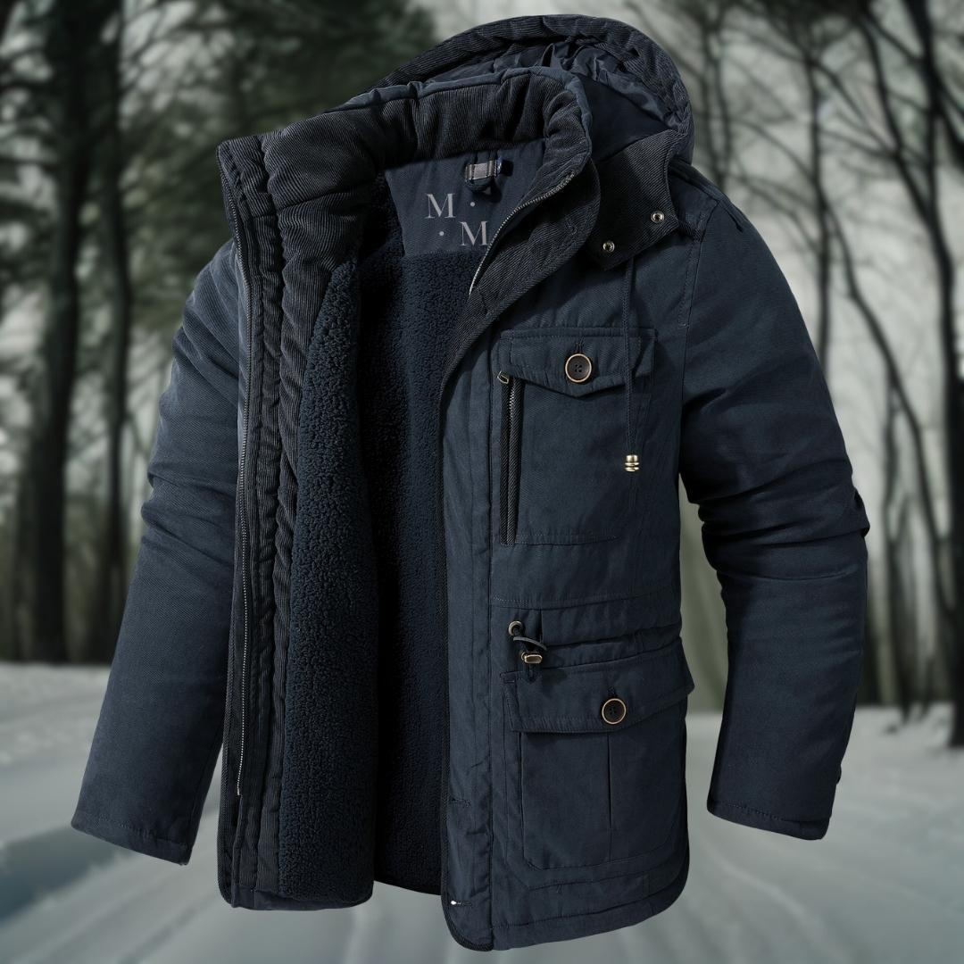 Aldert | Warme Parka-jas voor Heren met Capuchon
