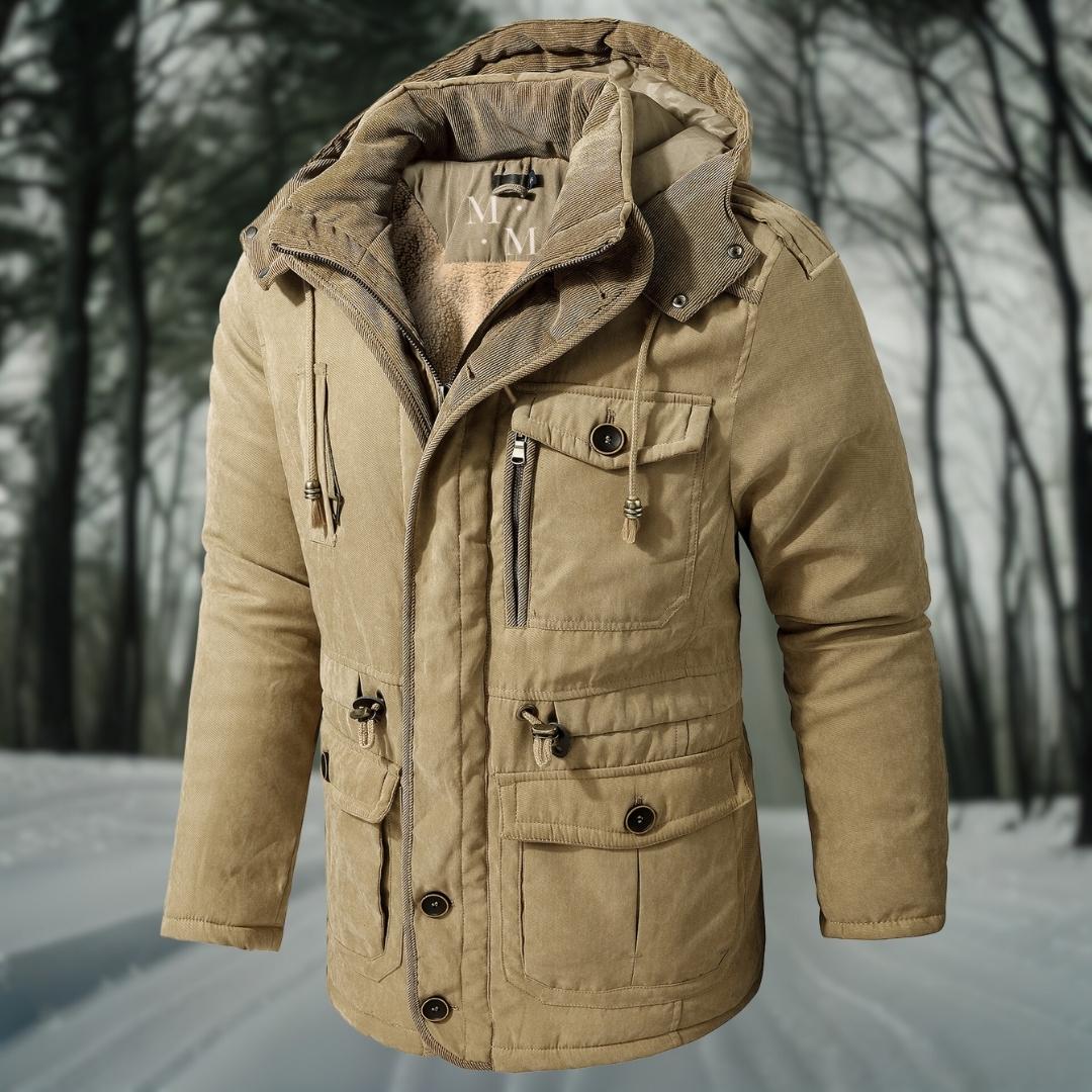 Aldert | Warme Parka-jas voor Heren met Capuchon