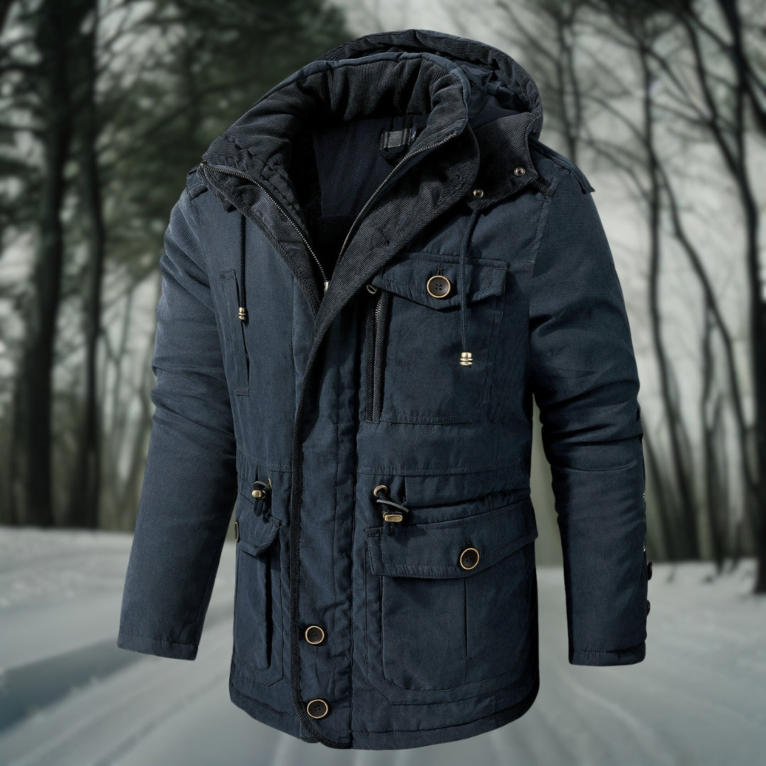 Aldert | Warme Parka-jas voor Heren met Capuchon