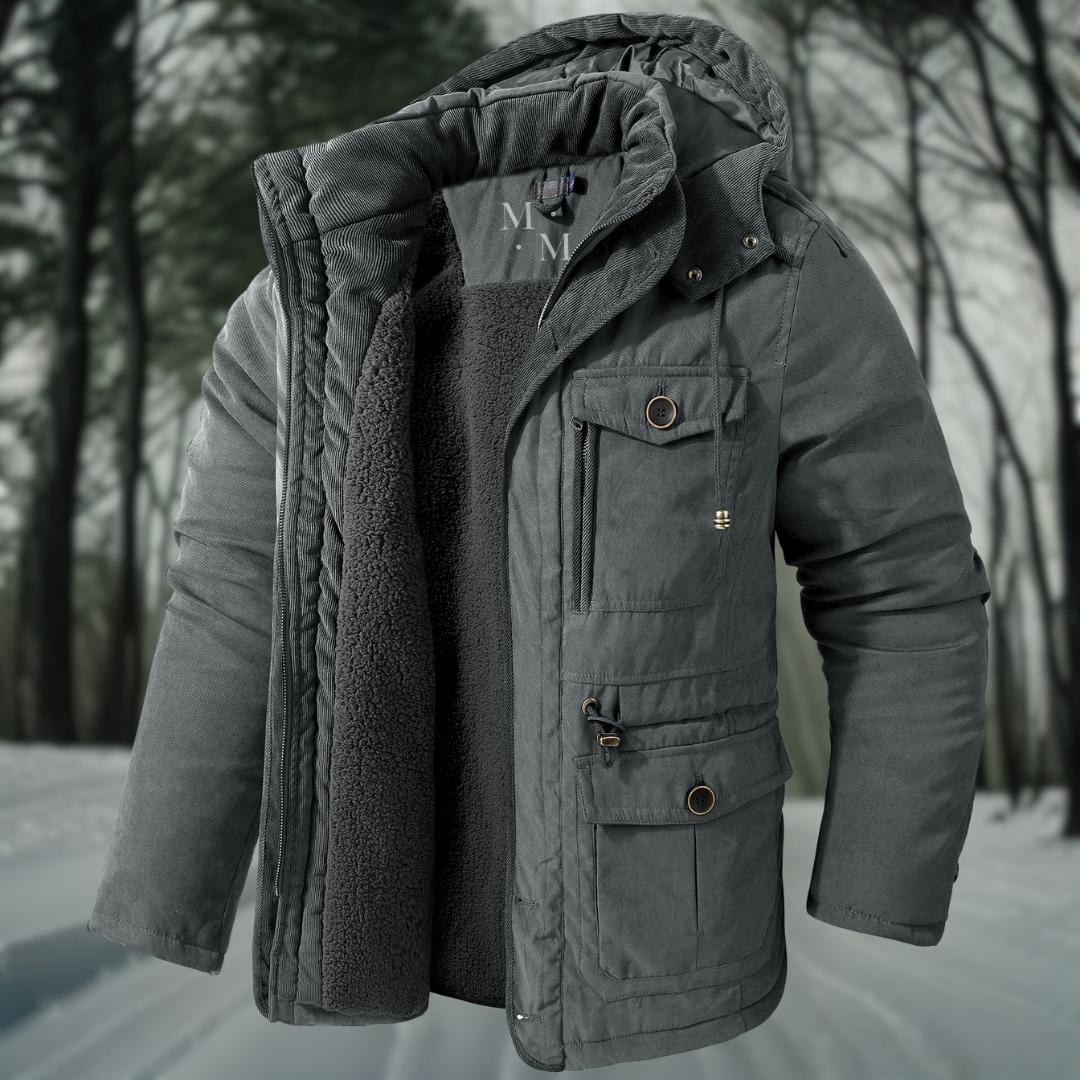 Aldert | Warme Parka-jas voor Heren met Capuchon