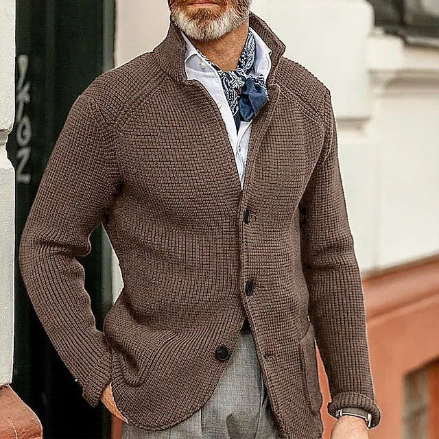 Arno | Formele Gebreide Cardigan voor Heren