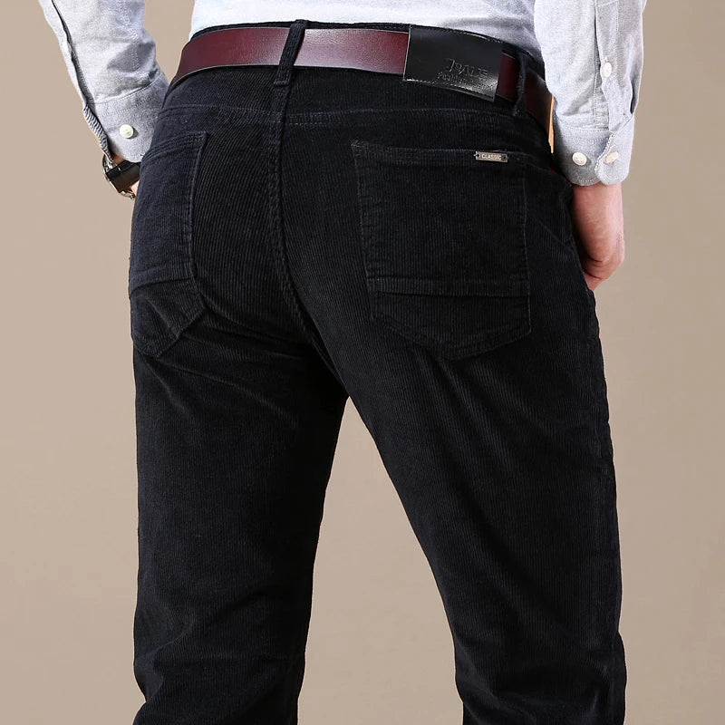 Chester | Elastische Corduroy heren broek