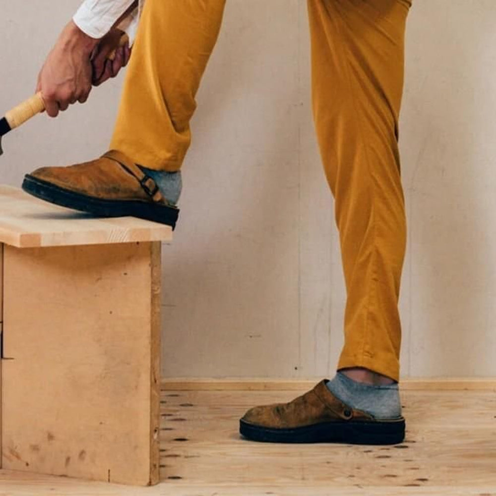 Elco | Heren Leren Pantoffels