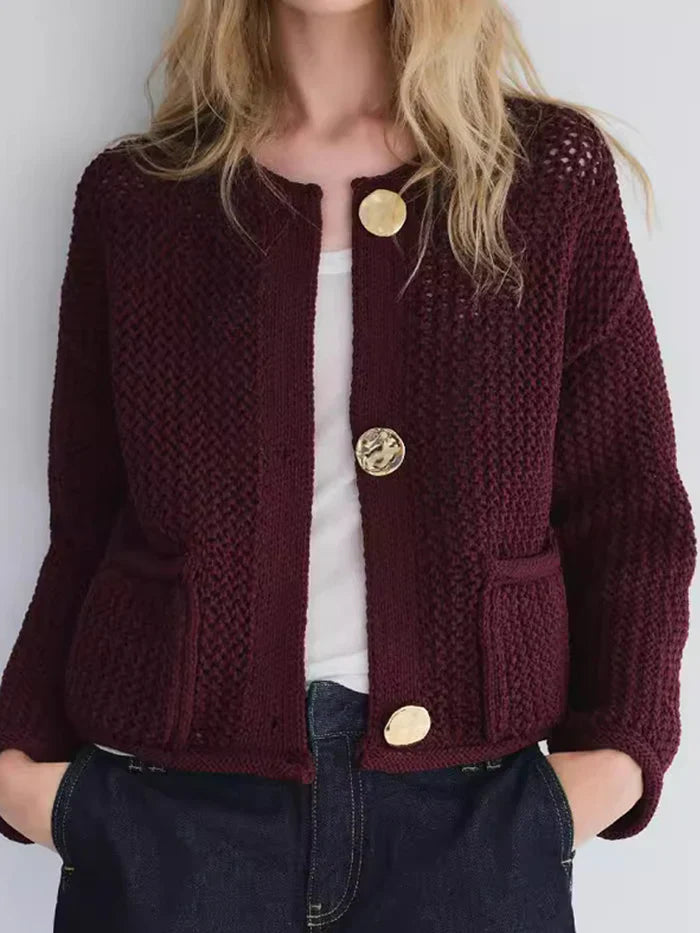 ANNE™ | GEBREIDE VEST